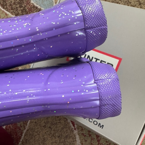 Hunter Lavender Speckled Boots - Picture 4 of 6